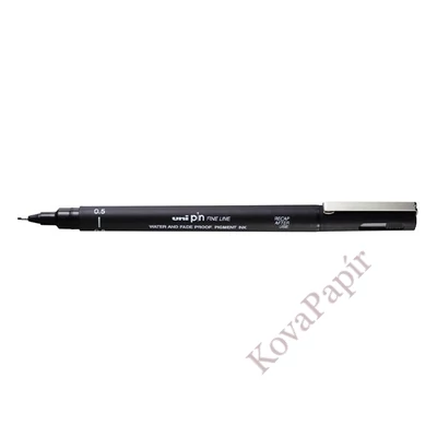 Tűfilc UNI Pin 0,5 mm fekete