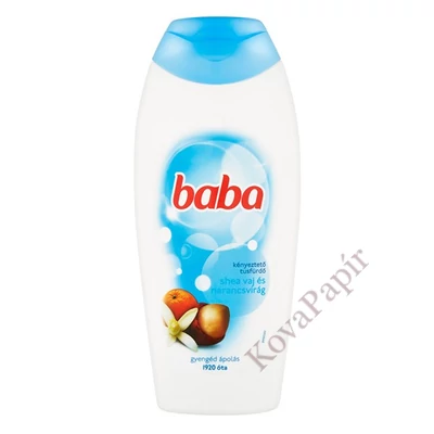Tusfürdő BABA Sheavaj&Narancsvirág 400ml