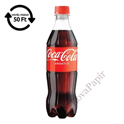 Üdítőital szénsavas COCA-COLA 0,5L DRS