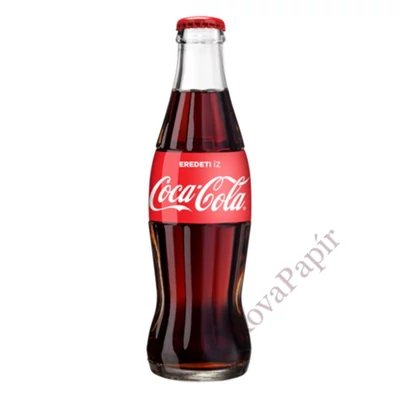 Üdítőital szénsavas COCA-COLA üveges 0,25l DRS