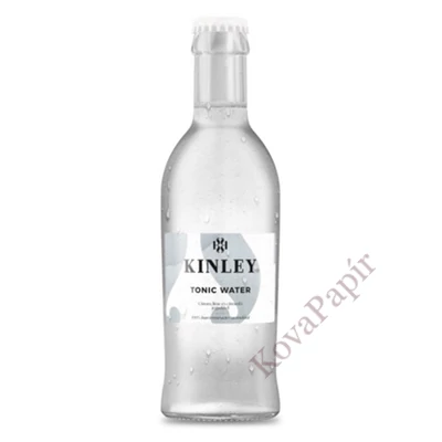 Üdítőital szénsavas KINLEY Tonic-Citromfű üveges 0,25L DRS