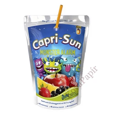 Üdítőital szénsavmentes CAPRI-SUN Monster alarm 200 ml