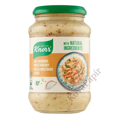 Üveges szósz KNORR Mézes-mustáros 400 g