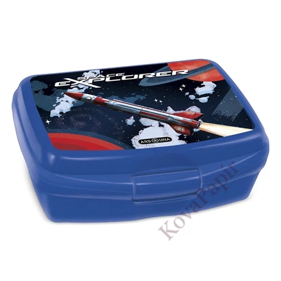 Uzsonnás doboz ARS UNA Space Explorer műanyag BPA mentes 165x135x60 mm