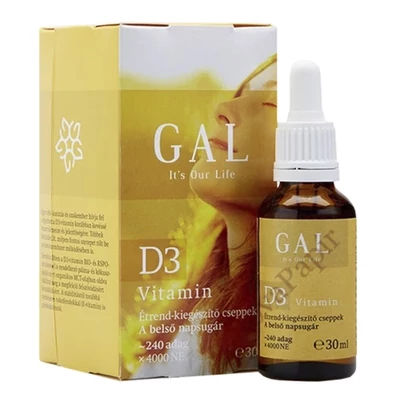 Vitamin GAL D3 4000NE 30 ml