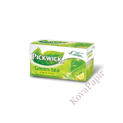 Zöld tea PICKWICK citrom 20 filter/doboz