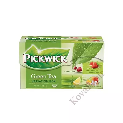 Zöld tea PICKWICK variációk kókusz-áfonya-mangó-eper 20 filter/doboz