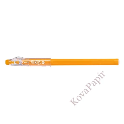 Zseléstoll PILOT Frixion ball stick kupakos radírozható 0,7 mm narancssárga