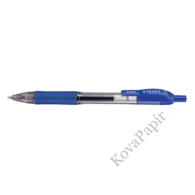 Zseléstoll ZEBRA Sarasa Retractable nyomógombos 0,7 mm kék