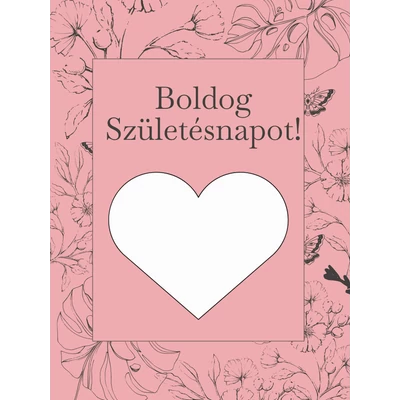 AJÁNDÉKKÁRTYA - CSINÁLD MAGAD SZÜLETÉSNAP